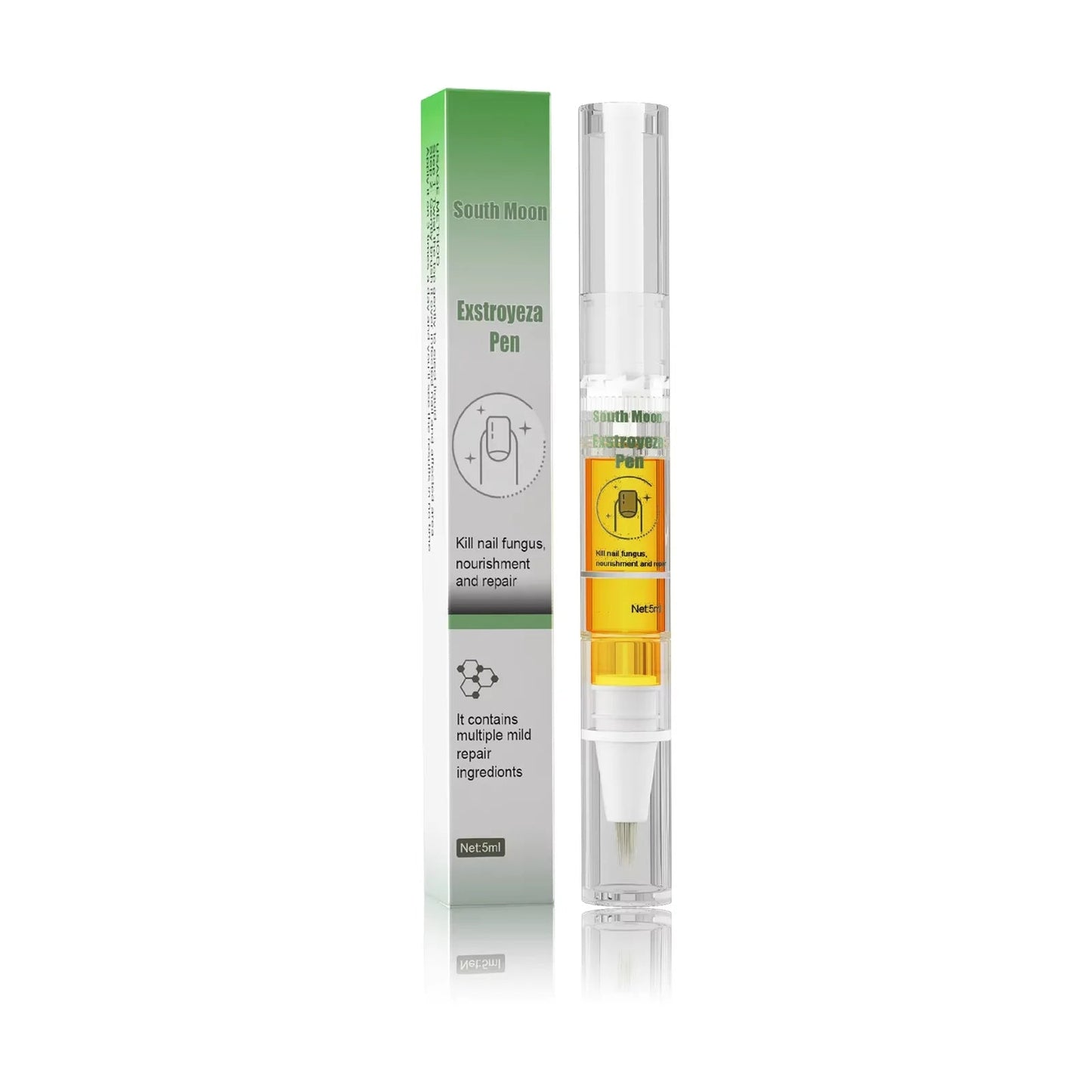 South Moon Nail Fungus Repair Pen Remove Onychomycosis Paronychia Reduce Toe Infection Brighten Nail Hand Foot Nail Care Liquid - SwiftTrends™
