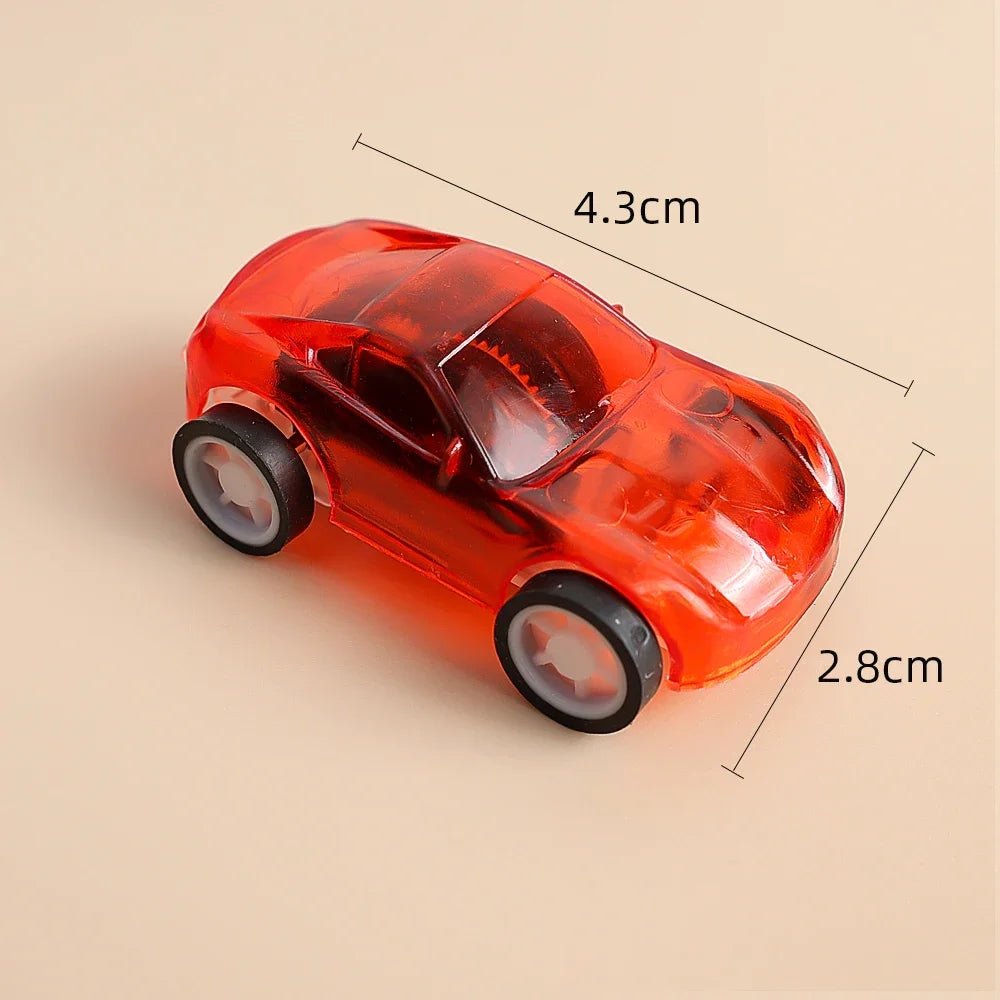10/1Pcs Pull Back Racer Mini Car Toys Kids Birthday Party Favor Supplies Mini Car Gifts Plastic Vehicle Set Fast Racing Car Toys - SwiftTrends™