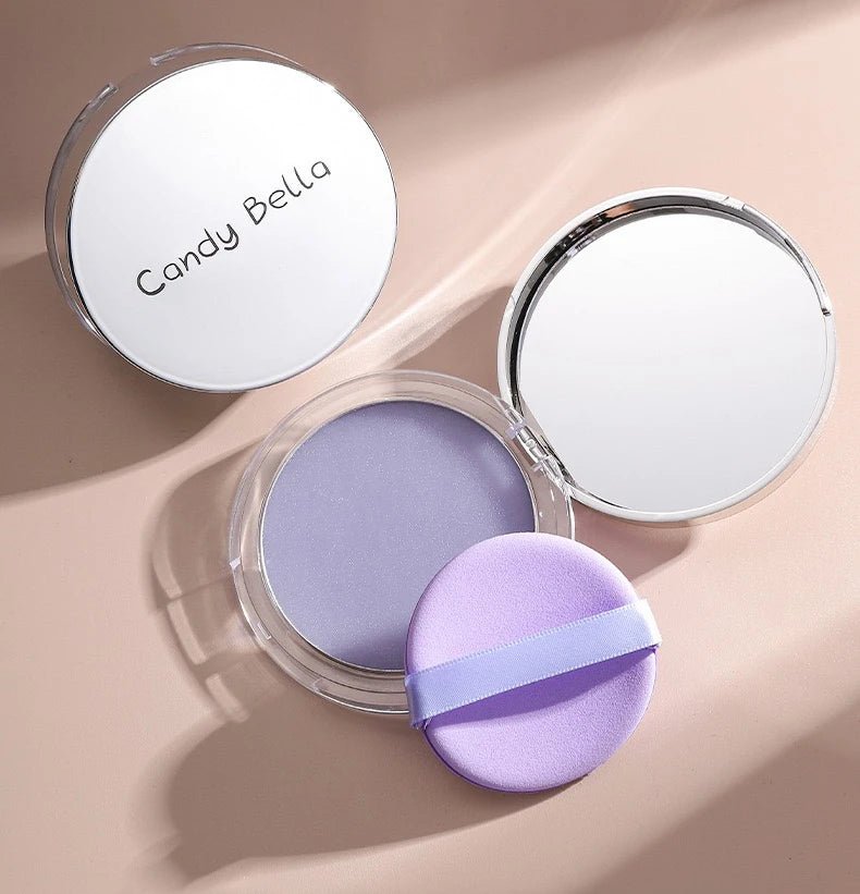 1PC Candy Bella Violet Cream To Powder Skin - friendly Skin Natural Face Long Lasting Oil - controlling Contouring Powder Cosmetics - SwiftTrends™