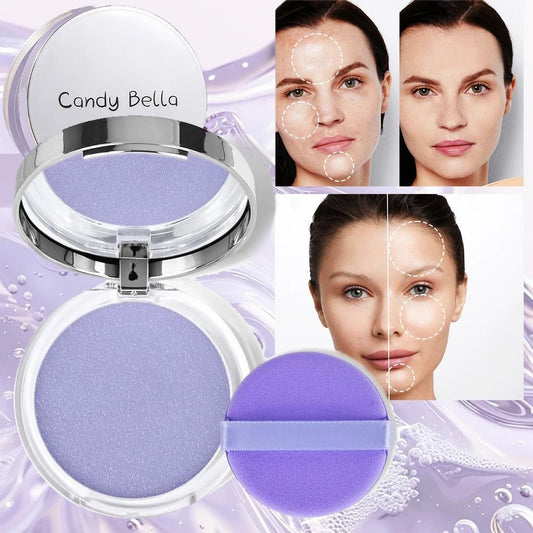 1PC Candy Bella Violet Cream To Powder Skin - friendly Skin Natural Face Long Lasting Oil - controlling Contouring Powder Cosmetics - SwiftTrends™