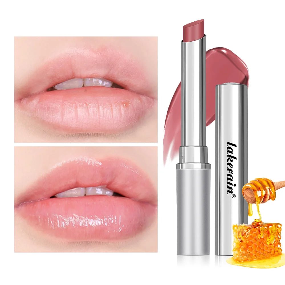 Black Honey Lipstick Long Lasting Moisturizing Natural Lip Plumper Makeup Lip Plumping Gloss Cosmetics Exfoliating for Lip - SwiftTrends™