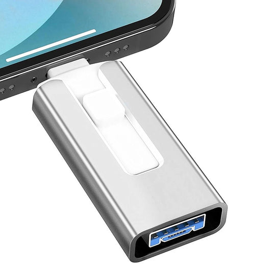 new For 512GB Usb Flash Drive 128GB 256GB 2TB 1TB Metal Otg USB Disk Computer Flash Drive High speed waterproof - SwiftTrends™