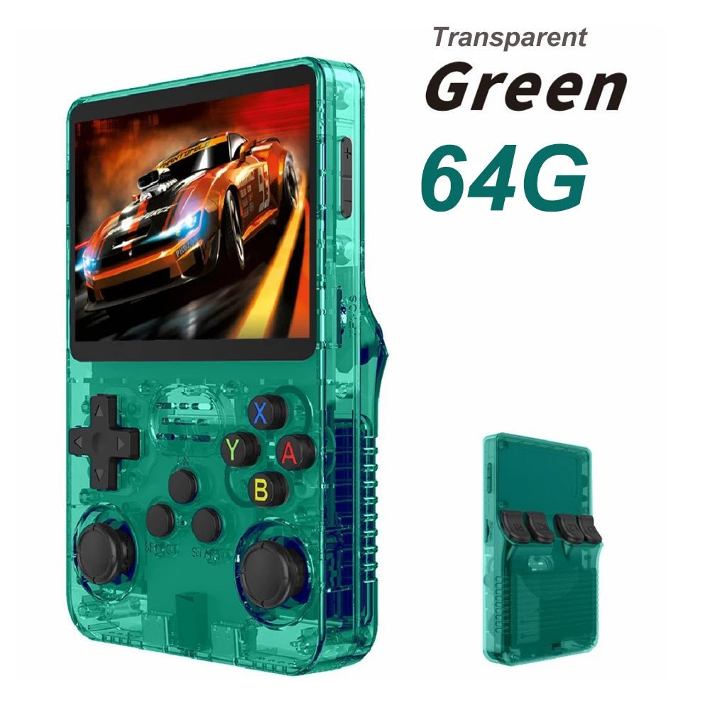 TOP Sale BOYHOM 256G/128G/64G R36S ARKOS 2.0 Retro Game Console 3.5'' IPS screen,Portable Pocket Game Player for children gift - SwiftTrends™