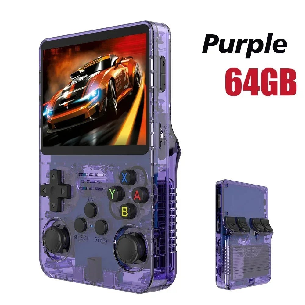 TOP Sale BOYHOM 256G/128G/64G R36S ARKOS 2.0 Retro Game Console 3.5'' IPS screen,Portable Pocket Game Player for children gift - SwiftTrends™