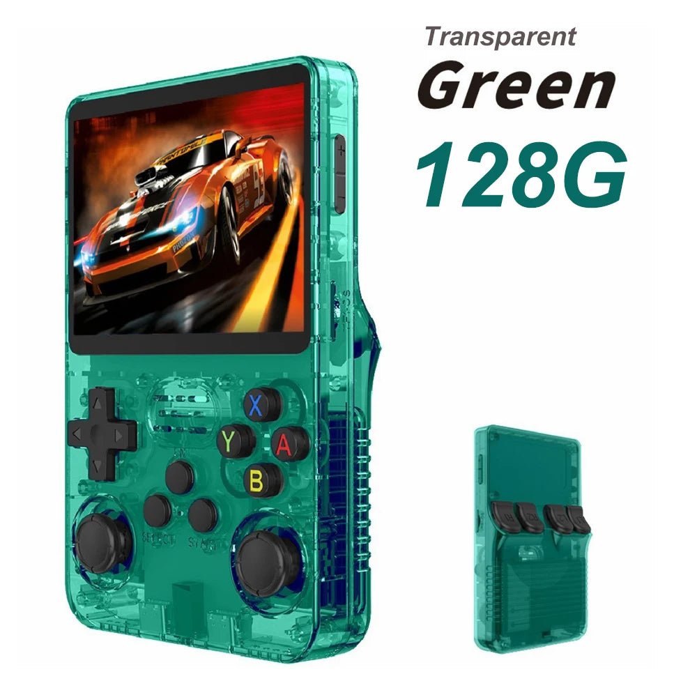 TOP Sale BOYHOM 256G/128G/64G R36S ARKOS 2.0 Retro Game Console 3.5'' IPS screen,Portable Pocket Game Player for children gift - SwiftTrends™