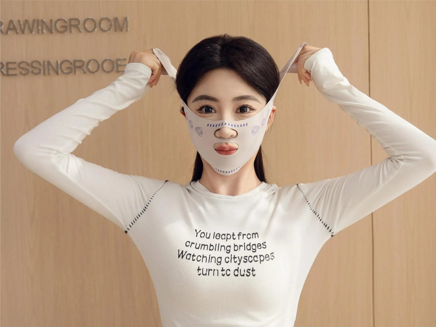 V Face Bandage for Sleeping with Face Lifting Small V Face - SwiftTrends™